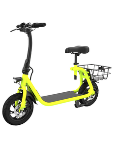 lot 154 image: New GlareWheel 15-MPH City Commuting 36V Electric Scooter, Black