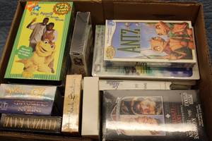 lot 77 image: Lot of Vintage VHS Tapes including The Adventures of the Wilderness Family and More