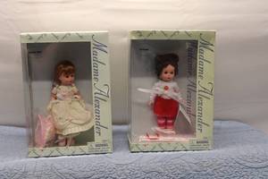 lot 183 image: Lot of 2 Madame Alexander Dolls Sunday Best and Lets Ride