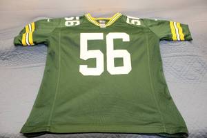 lot 228 image: Green Bay Packers Jersey #56 Peppers, Size L