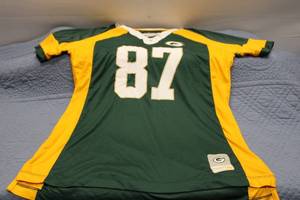 lot 229 image: Green Bay Packers Jersey - Nelson #87, Majestic Size LG