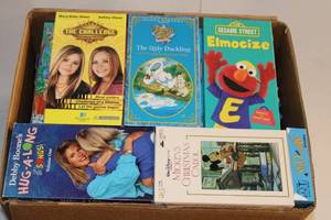 lot 89 image: Collection of 25 Vintage VHS Tapes including Disney Classics and Childrens Favorites