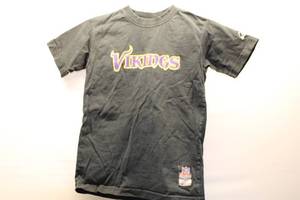 lot 412 image: Vintage NFL Minnesota Vikings T-Shirt Size M (1012) - Team Apparel