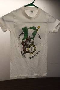 lot 426 image: Vintage Gopher State Timing Association Cotton T-Shirt, Size 12