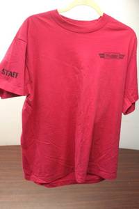 lot 429 image: Vintage Staff T-Shirt by Northerner Classics - Size XL