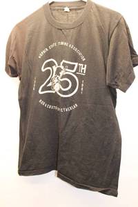 lot 439 image: Vintage Gopher State Timing Association 25th Anniversary T-Shirt - Black, Size Unknown