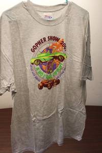 lot 443 image: Gopher Show 2001 T-Shirt - Adult XL Beefy-T Hot Rod Theme