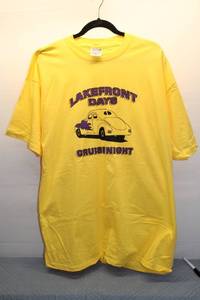 lot 449 image: Lakefront Days Cruisin Night Yellow T-Shirt - XXL