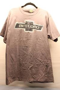 lot 454 image: XL Gray T-Shirt with Best Dad Graphic