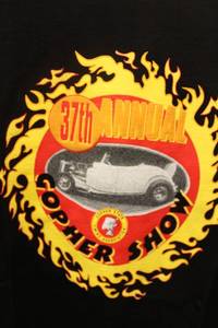 lot 460 image: Vintage 37th Annual Gopher Show T-Shirt - Black - Size Large