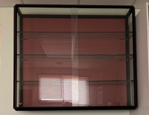 PETER PEPPER PRODUCTS Glass Wall Display Unit