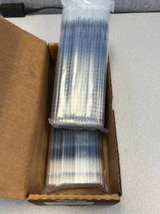 lot 5 image: Box of 250 - Fisherbrand Serological Borosilicate Glass Pipets Disposable, Non Sterile, 2 x .01ML