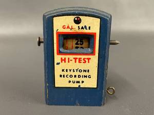 lot 158 image: Vintage Keystone Recording Pump Hi-Test Toy Collectible Antique