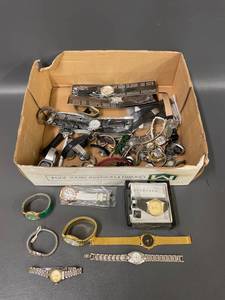 lot 179 image: Bulk Lot of Mixed Mens and Womens Watches Assorted Styles and Brands
