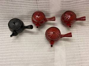 lot 344 image: Japanese Kyusu Teapot Set of 4 with Filter