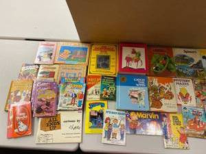 lot 349 image: Vintage Nostalgic Childrens Book & Comic Lot Collection