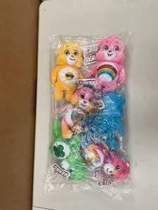 lot 358 image: Complete Set of Care Bears Plush Toys Collectible