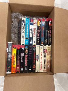 lot 365 image: Lot of 19 Vintage Horror, etc VHS Tapes Collection Rare Including Big Lebowski