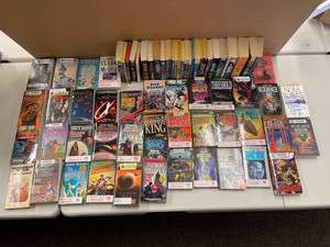 lot 367 image: Lot of 50 Sci-Fi Fantasy Paperback - Many Hennepin Library Books
