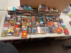 lot 373 image: Huge Lot of Science Fiction Paperback Books Collection