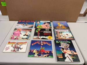 lot 374 image: Berke Breathed Bloom County Book Collection
