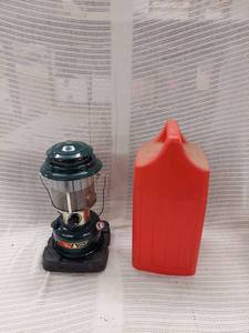 lot 67 image: Vintage Coleman CLX Adjustable Lantern with Original Red Carry Case