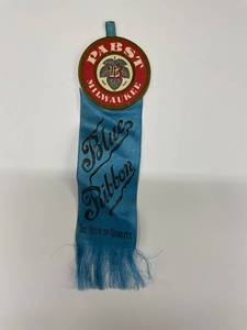 lot 84 image: Vintage Pabst Blue Ribbon Beer Ribbon