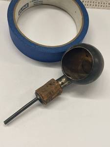 lot 86 image: Chinese Export Silver Bottle Stopper with Shot Glass Antique