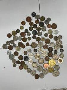 lot 97 image: Assorted World Coin Collection Lot