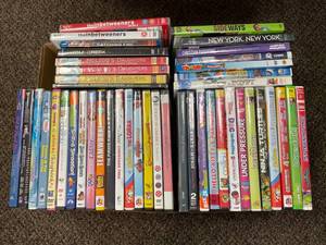 lot 131 image: Huge DVD Collection TV Series, Family Movies & Kids Shows Lot