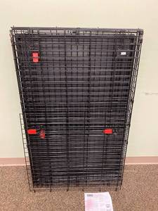 lot 239 image: KONG Ultra-Strong Two Door Pet Crate for Dogs and Pets