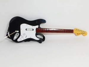lot 2 image: Rock Band Wired Xbox 360 Fender Guitar