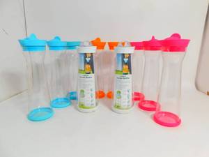 lot 24 image: (10) Beverage Juicer Bottles...