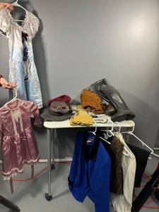 lot 49 image: Assorted Costume Accessories and Dresses Collection