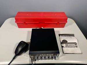 lot 54 image: Cobra 29 LTD Classic CB Radio with Emergency Warning Triangle