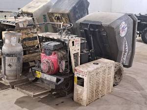 lot 235 image: Miller Scoot-Crete MB 1621 Stand-On Power Buggy