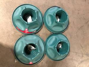 Lot of  Home Accents Holiday 8 ft Max Christmas Tree Medium Christmas Tree Stand Customer Returns See Pictures