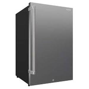 Vissani 4.4 cu. ft. Freestanding Outdoor Refrigerator in Stainless Steel Customer Returns See Pictures