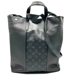 Louis Vuitton Monogram Eclipse City Tote 2WAY Shoulder Bag $2,800 Pre-Owned Retail