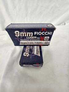 Fiocchi 9mm Ammo