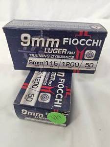Fiocchi 9mm Ammo
