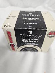 Federal .22LR ammo