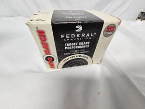Federal .22 LR ammo
