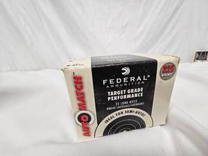 Federal .22 LR ammo