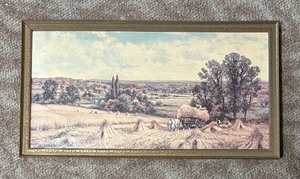 lot 89 image: Harvest Time Framed Print by AA Glendening