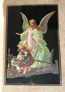 lot 186 image: Gorgeous Guardian Angle Sparkling Print