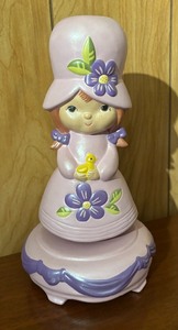 lot 187 image: Vintage Ceramic Musical Doll