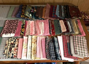 lot 244 image: Selection of Fabric
