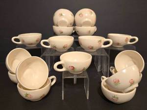 lot 207 image: Vintage Miniature Tea Cup Collection