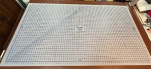 lot 229 image: XL SewFit Company Crafting Cutting  Measuring Board